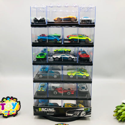 36Pcs Mini Diecast Cars Set With Acrylic Display Box - image 5
