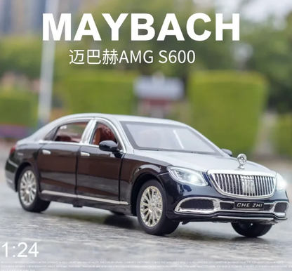 1:24 Diecast Mercedes Benz Maybach S600 With Smoke