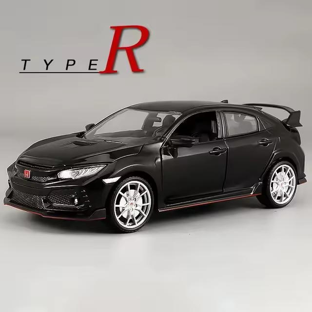 1:24 Diecast Honda Civic Type-R Model Car - image 5