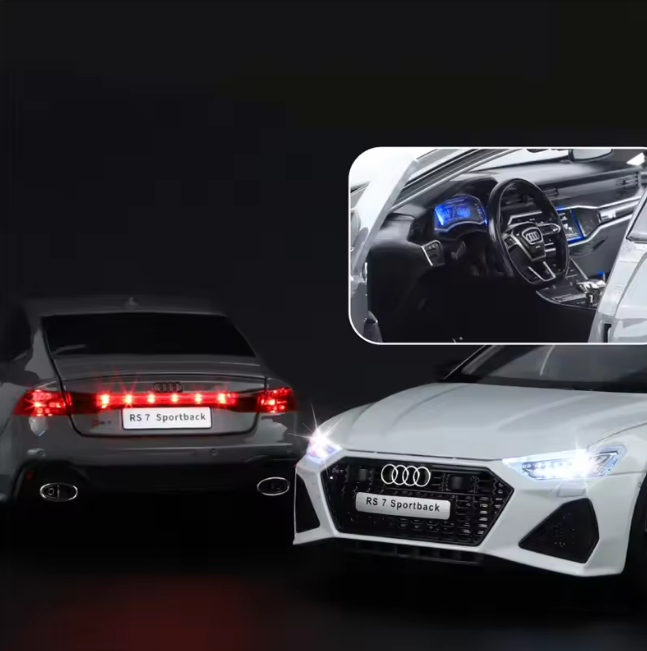 1:18 Diecast Audi RS 7 Sportback Model With Remote - image 4