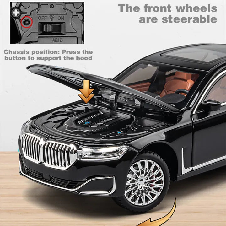 1:24 Diecast BMW THE 7 - 760Li Model Car - image 4