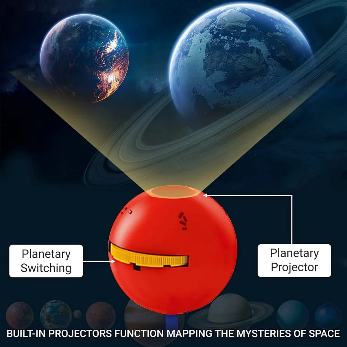 Science Explorer Bundle || 68 Experiment Kit - Kids MicroScope - Rotating Planets