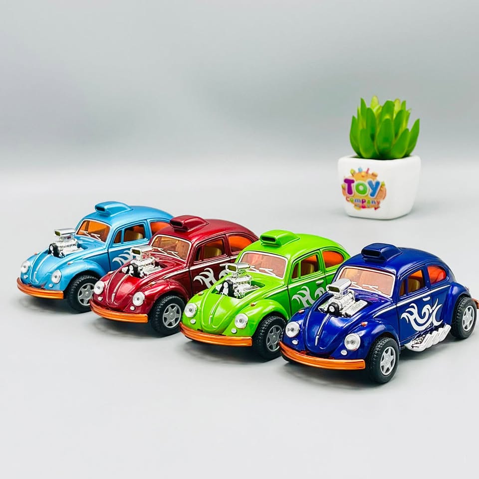 Kinsmart 1:32 Volkswagen Beetle Custom Drag-Racer - image 2