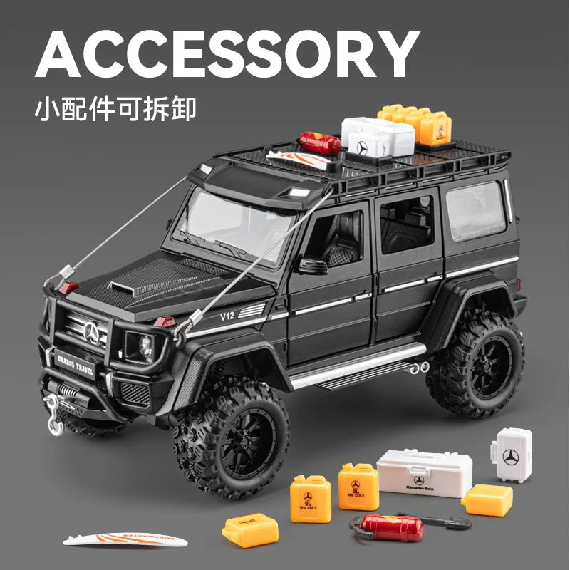 1:24 Diecast Mercedes Brabos Travel G550-4x4 - image 4
