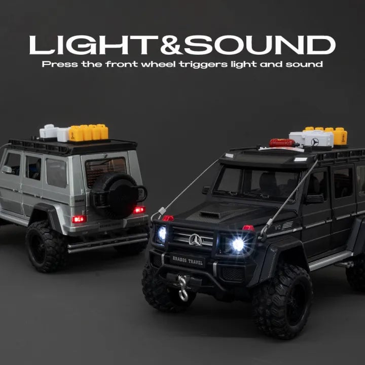 1:24 Diecast Mercedes Brabos Travel G550-4x4 - image 2