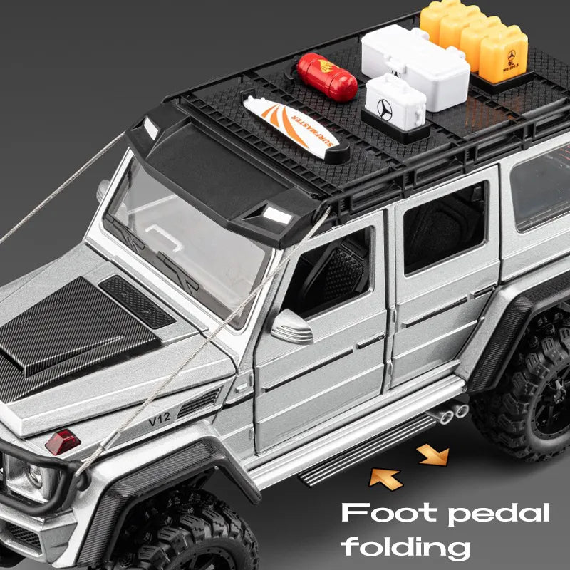 1:24 Diecast Mercedes Brabos Travel G550-4x4 - image 3