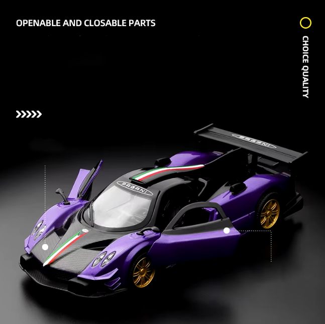 1:31 Diecast Pagani Zonda Revolucion 2013 Official Licensed Model - image 5