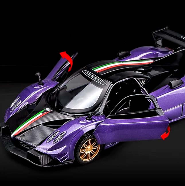 1:31 Diecast Pagani Zonda Revolucion 2013 Official Licensed Model - image 3