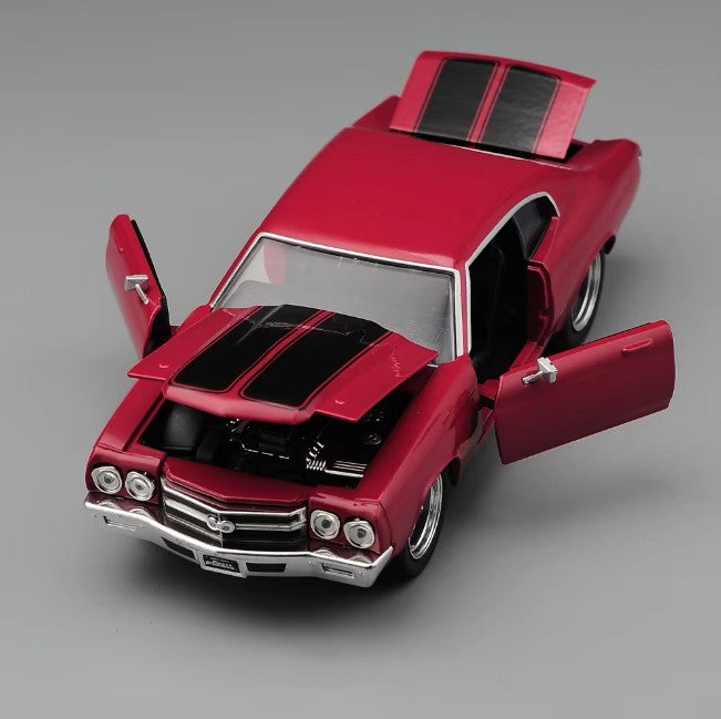 Jada 1:24 Diecast Fast & Furious Dom's Chevrolet Chevelle SS Model - image 10