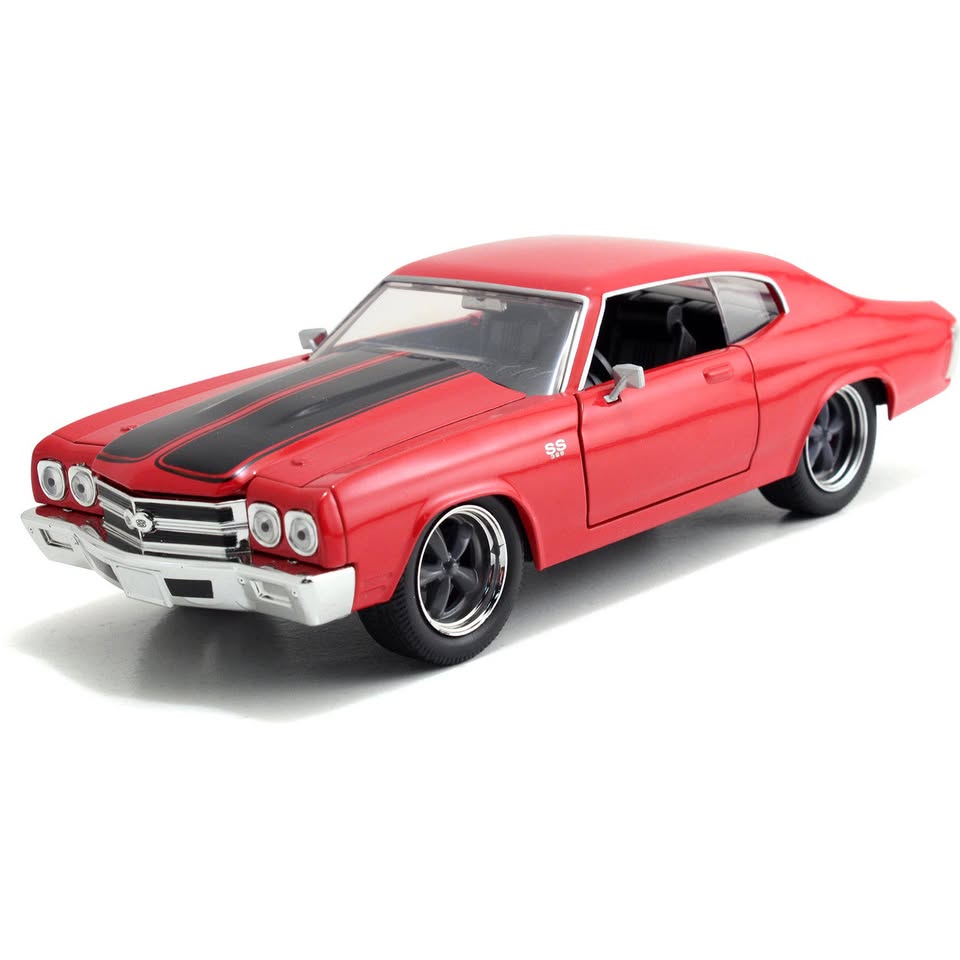 Jada 1:24 Diecast Fast & Furious Dom's Chevrolet Chevelle SS Model - image 11
