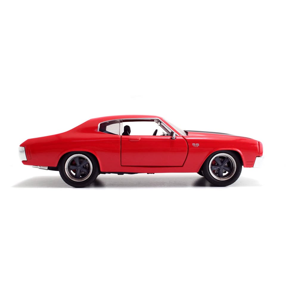 Jada 1:24 Diecast Fast & Furious Dom's Chevrolet Chevelle SS Model - image 6