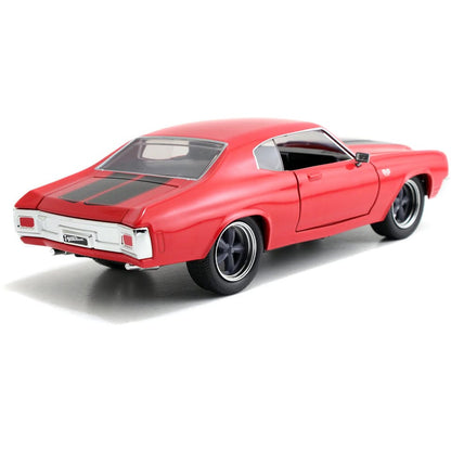 Jada 1:24 Diecast Fast & Furious Dom's Chevrolet Chevelle SS Model - image 8