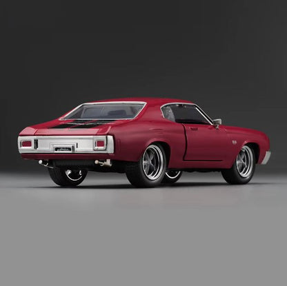 Jada 1:24 Diecast Fast & Furious Dom's Chevrolet Chevelle SS Model - image 12