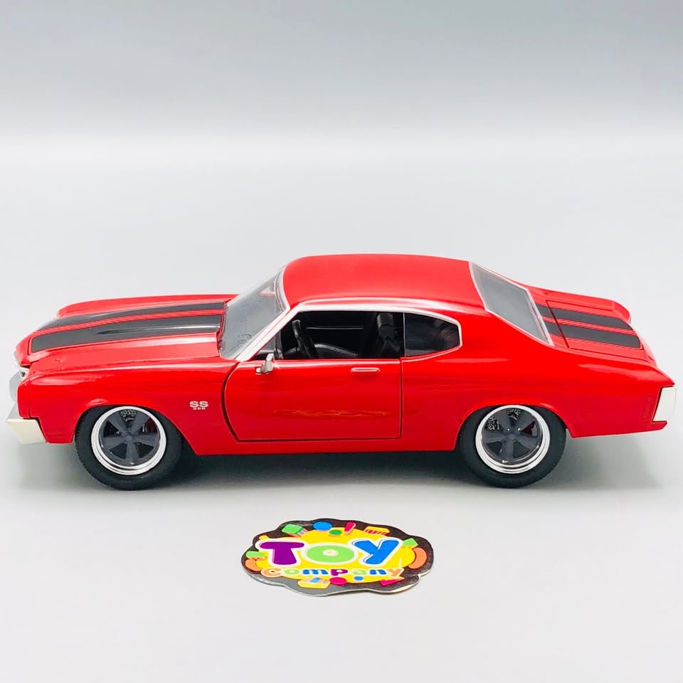 Jada 1:24 Diecast Fast & Furious Dom's Chevrolet Chevelle SS Model - image 9
