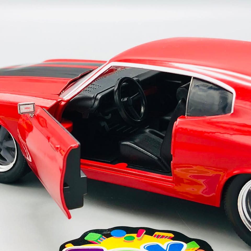 Jada 1:24 Diecast Fast & Furious Dom's Chevrolet Chevelle SS Model - image 5