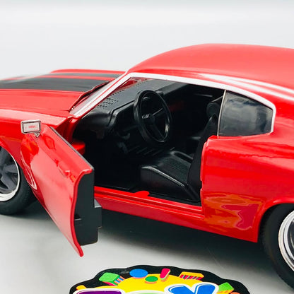 Jada 1:24 Diecast Fast & Furious Dom's Chevrolet Chevelle SS Model - image 5