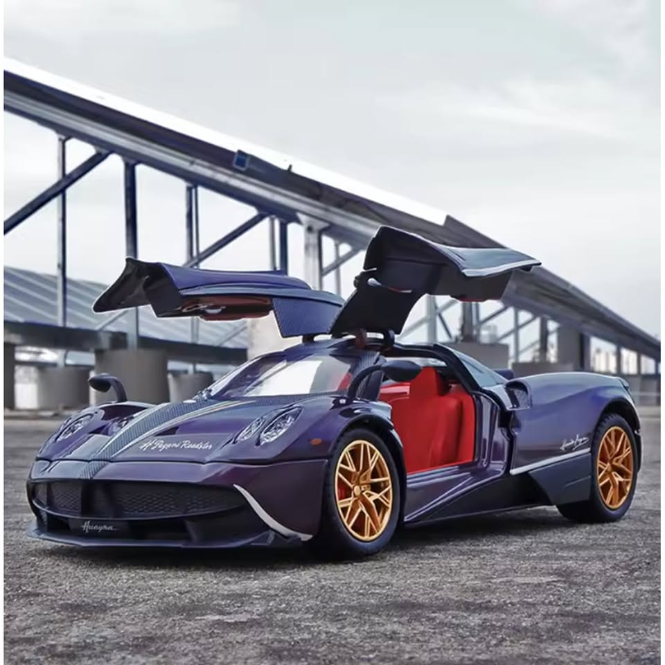 1:24 Diecast Pagani Huayra Model With Smoke - image 6