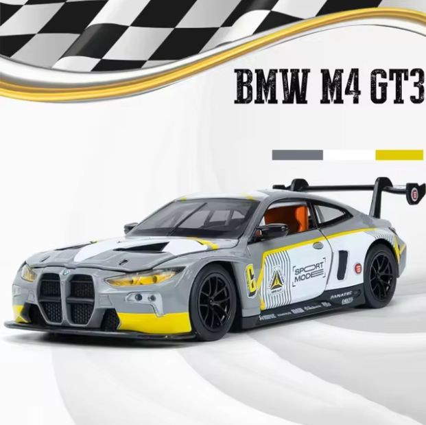 1:24 Diecast BMW M4 GT3 Official Licensed Model - image 7