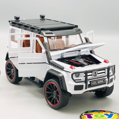 1:22 RC Diecast Mercedes G500 Model Car With Smoke - image 6