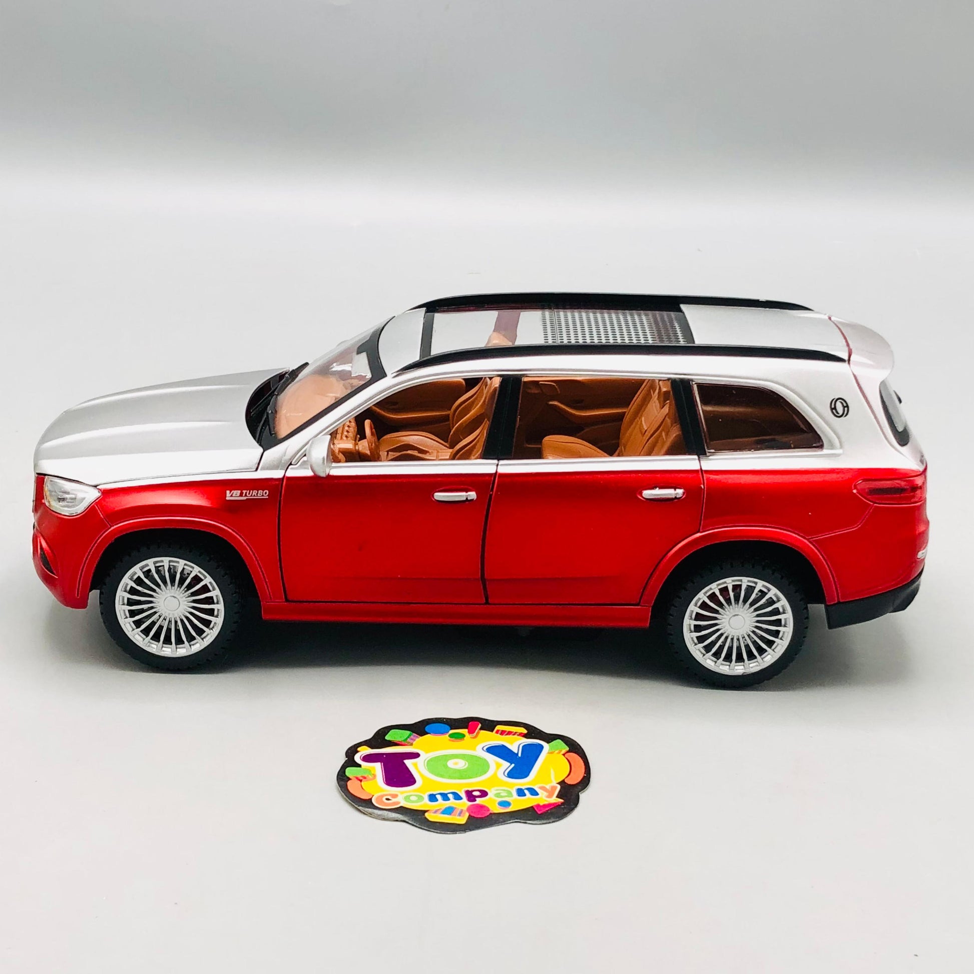 1:22 RC Diecast Mercedes Maybach GLS Model Car With Smoke - image 8
