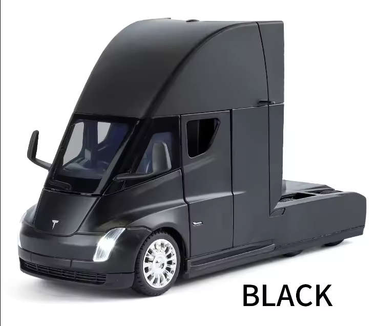 1:24 Diecast Tesla Semi Truck Model - image 6