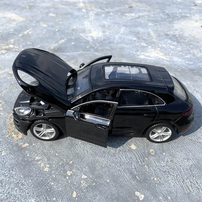 Bburago 1:24 Porsche Cayenne Turbo Model - Black - image 5