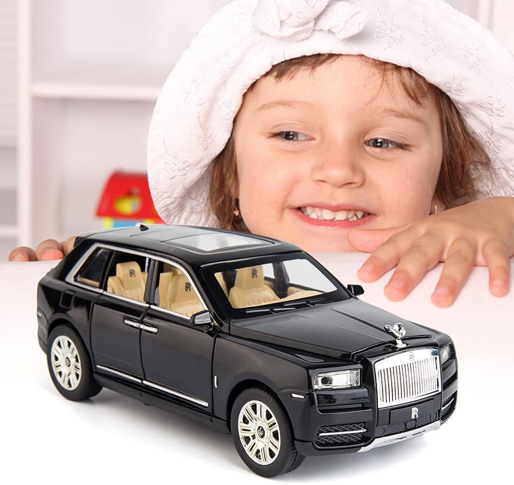 1:24 Diecast Rolls Royce Cullinan Model With Smoke - image 7