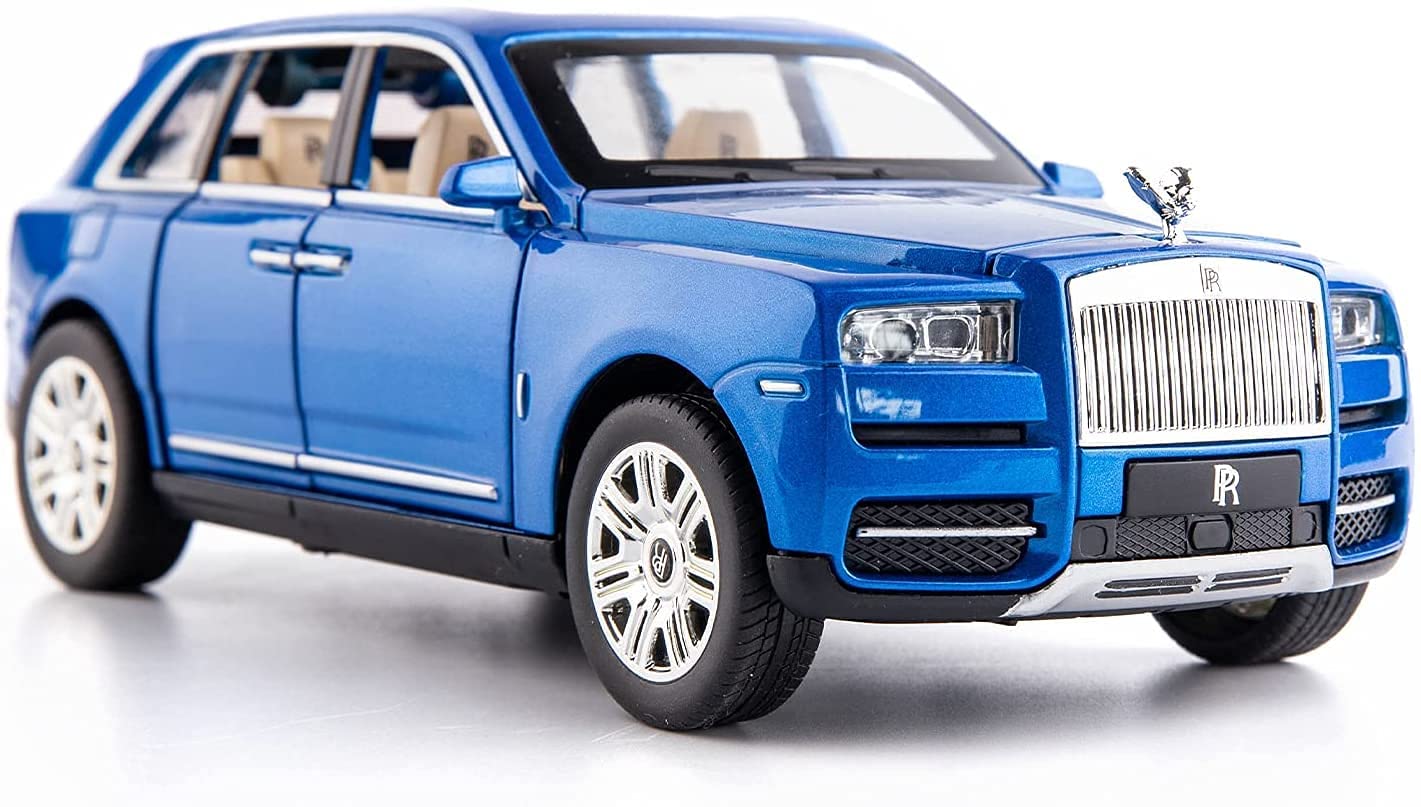 1:24 Diecast Rolls Royce Cullinan Model With Smoke - image 5