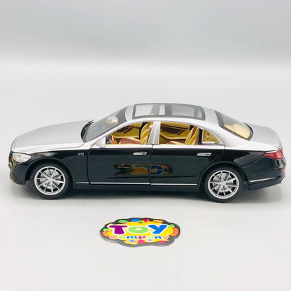 1:22 RC Diecast Mercedes Maybach Model Car With Smoke - image 8