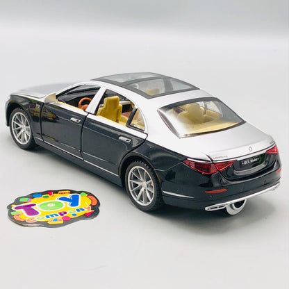 1:22 RC Diecast Mercedes Maybach Model Car With Smoke - image 2