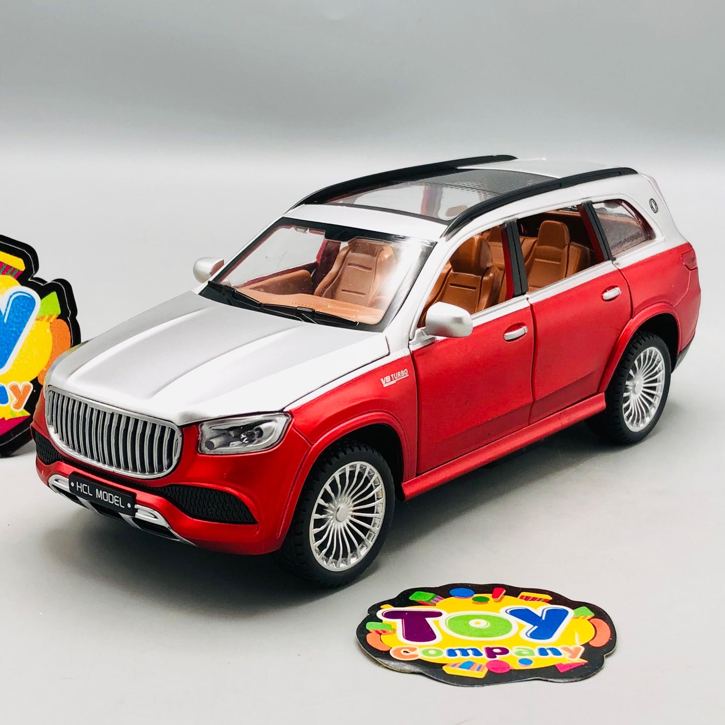 1:22 RC Diecast Mercedes Maybach GLS Model Car With Smoke - image 5
