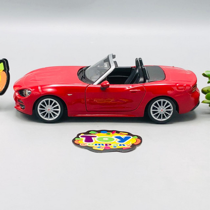 Bburago 1:24 Diecast Fiat 124 Spider Model - image 8