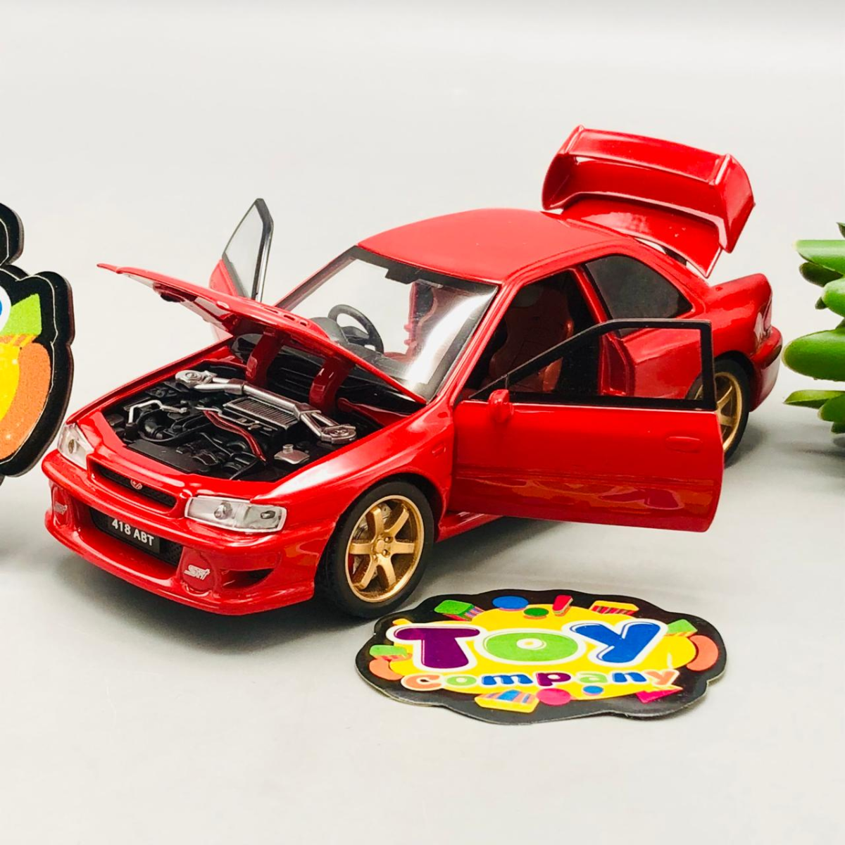 1:32 Diecast Subaru Impreza WRX Model Car - image 3