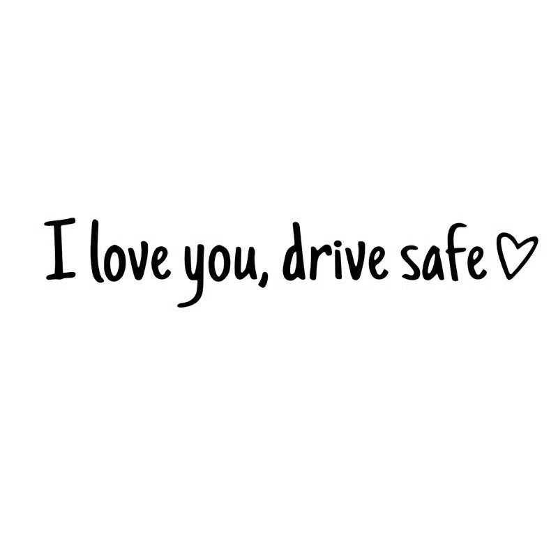 💓 I love you, drve safe Sticker（10 pics）