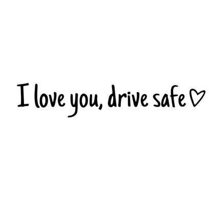 💓 I love you, drve safe Sticker（10 pics）