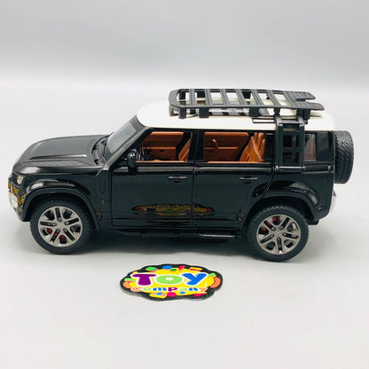 1:22 RC Diecast Land Rover Defender Model Car With Smoke - image 12