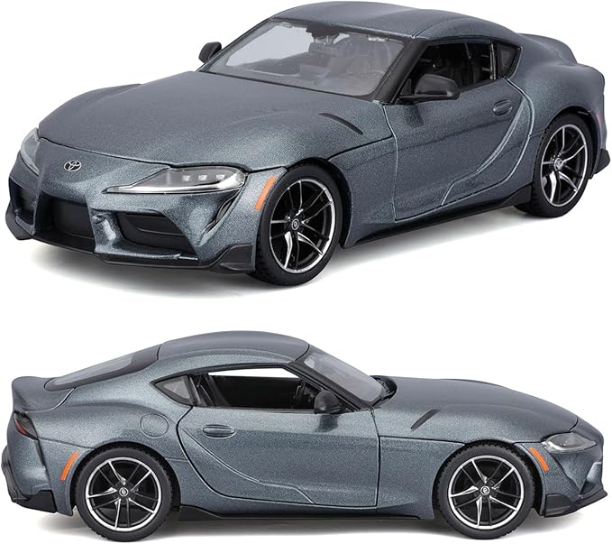 Maisto 1:24 Toyota GR Supra Model - Gray - image 2
