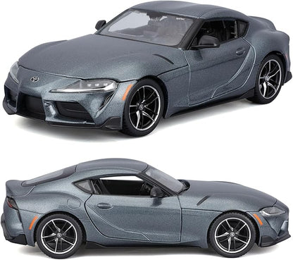 Maisto 1:24 Toyota GR Supra Model - Gray - image 2
