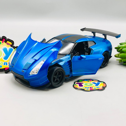 Jada 1:24 Diecast Fast & Furious Brian’s Nissan GTR R35 Ben Sopra - image 6