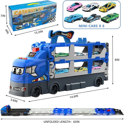 Cars Toys Storage Truck – Fun, Storage & Play in One