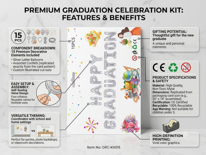 Happy Graduation Balloons