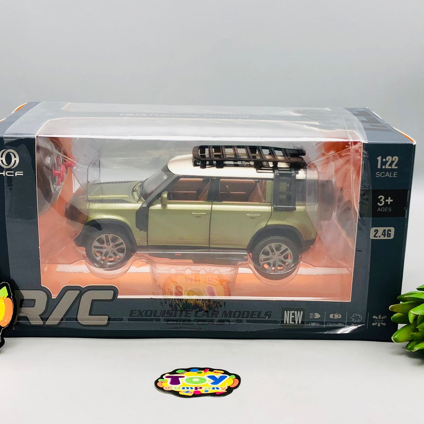 1:22 RC Diecast Land Rover Defender Model Car With Smoke - image 8