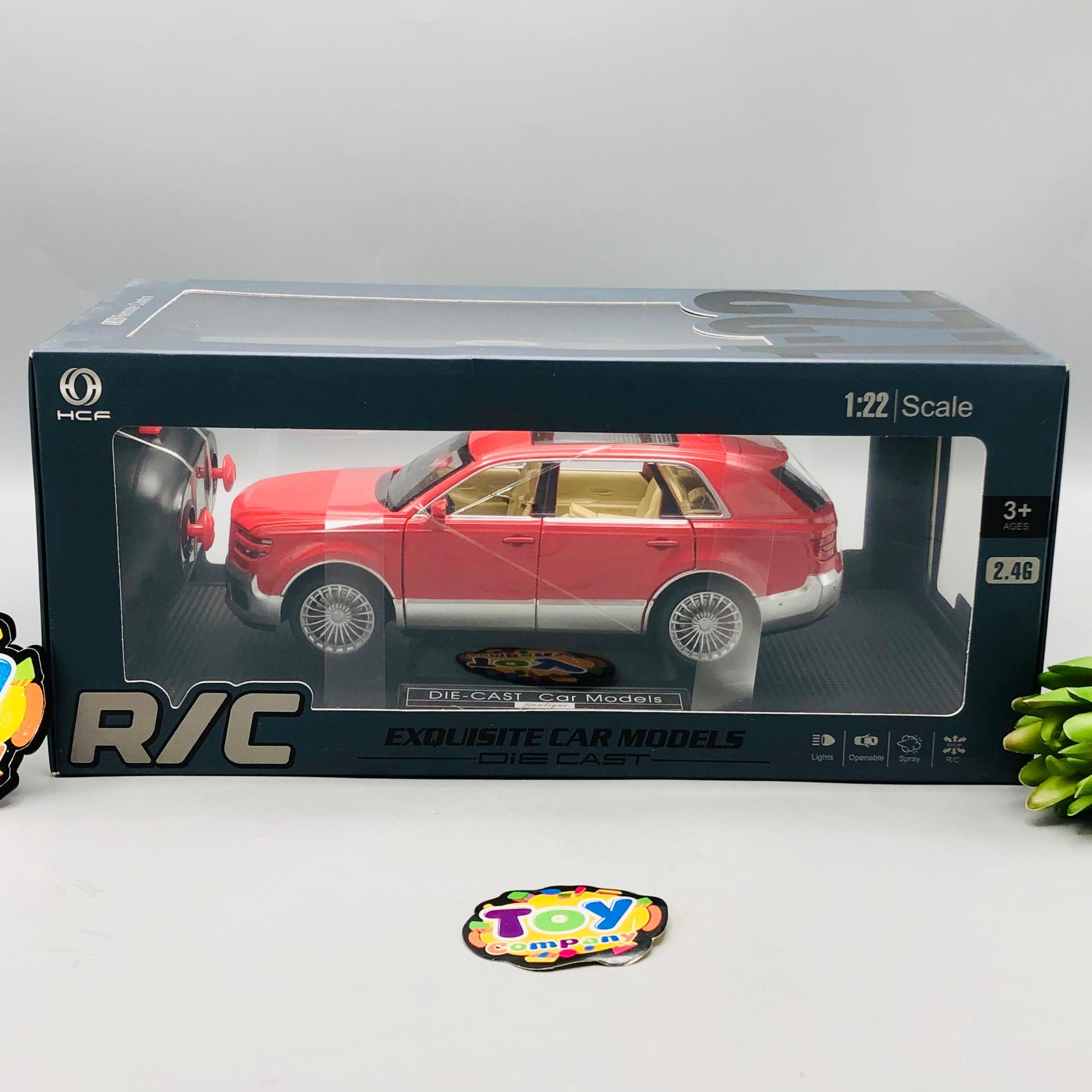 1:22 RC Diecast Toyota Century SUV Model Car With Smoke - image 14