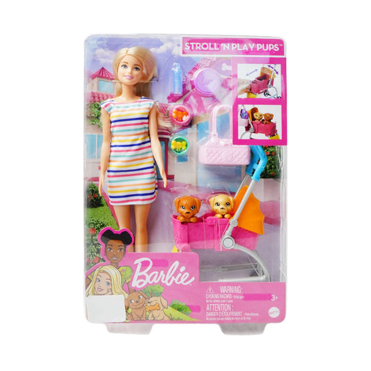 GHV92 BRB DOG PRAM DOLL