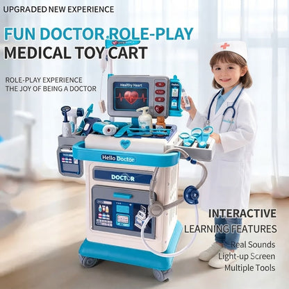 Doctor Play Set For Kids - 37 Pcs