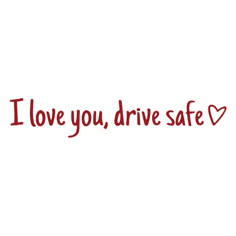 💓 I love you, drve safe Sticker（10 pics）