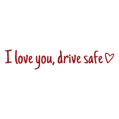 💓 I love you, drve safe Sticker（10 pics）