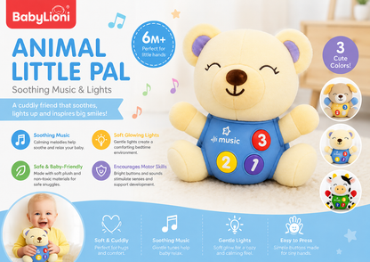 Animal Little Pal – Musical Soft Toy for Babies