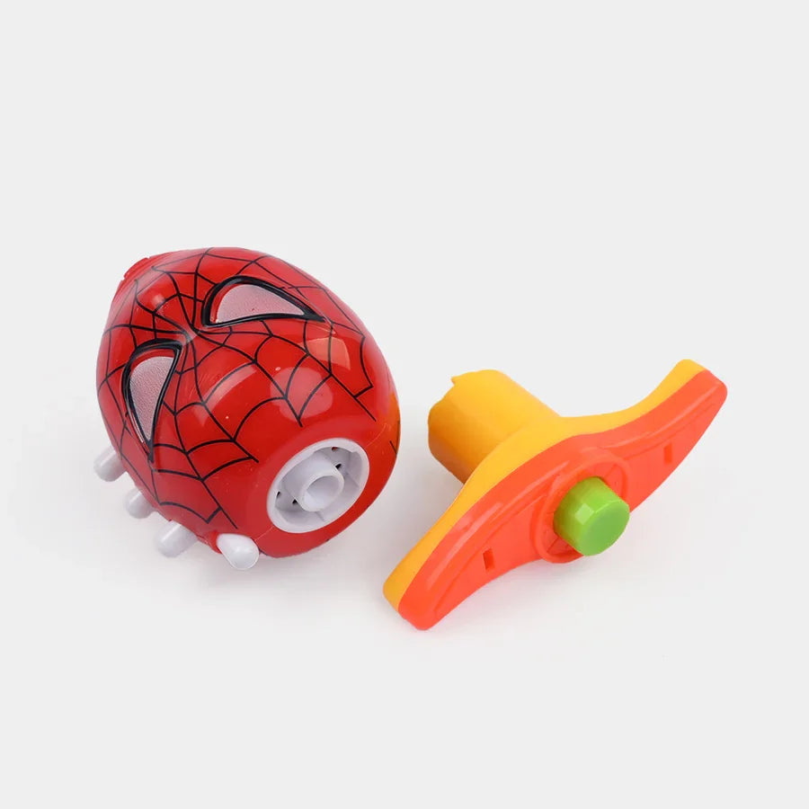 Flashing Musical Spinning Top 1 Pcs (Assorted Colors)