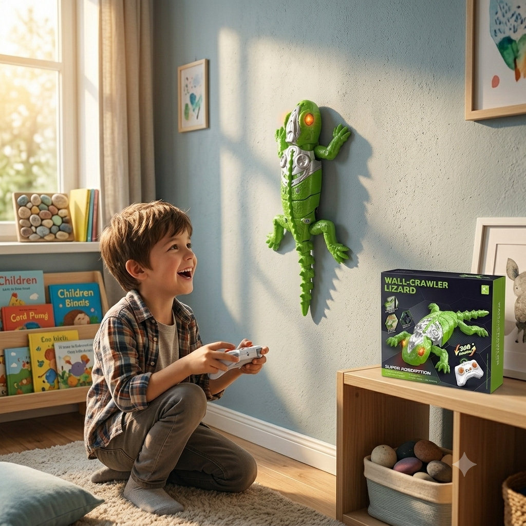 Wall Climbing RC Lizard Toy